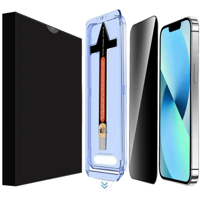 NN-Su Zaštitno staklo za zaštitu privatnosti za iPhone 13/13 Pro - iPhone 13/13 Pro Privacy T. Glass