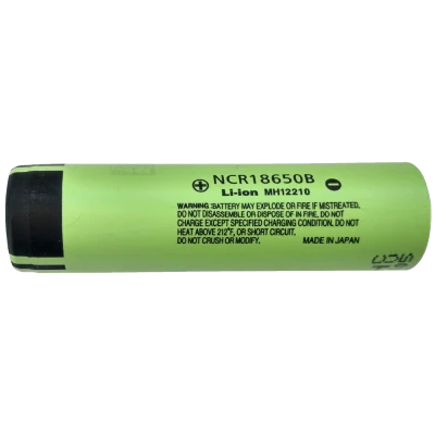 Panasonic Baterija akumulatorska, 18650B, 3.7V, 6.8A, 3400mAh - PA18650-B