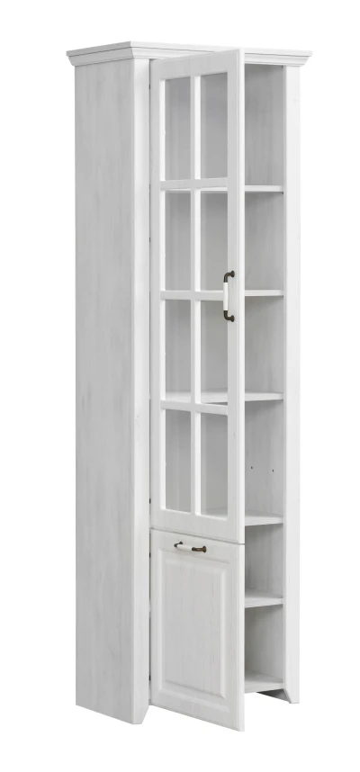 RUSTIK VITRINA VISOKA