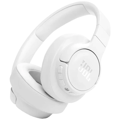 JBL Slušalice bežične sa mikrofonom, Bluetooth + audio kabel - Tune 770NC White