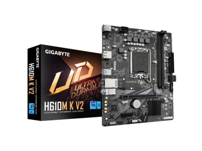 Gigabyte MB H610M K V2 DDR5LGA1700; 2xDDR5; M.2; 2xSATA;6xUSB; DP, HDMI; mATX