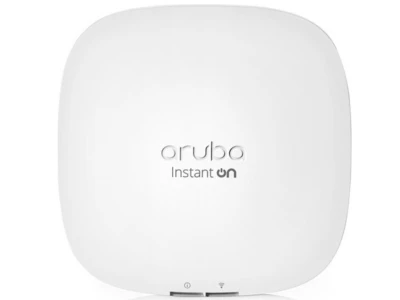 Aruba Instant ON AP22 Wi-Fi-65 GHz 802.11ax 2x2, 1.2 Gbps;2.4 GHz 802.11ax 2x2 574 Mbps