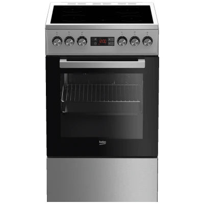 Beko Štednjak 4 staklokeramičke ringle, 50 cm, pećnica 55 lit., A - FSM 57300 GX