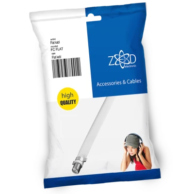 ZED electronic Antenski flat kabl sa F-konektorima - FC FLAT