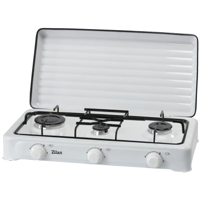 Zilan Plinski rešo sa 3 plamenika, 2300 W, bijela - ZLN0032/WH