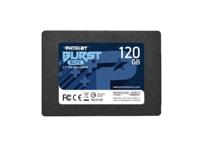 Patriot SSD 120GB 2.5'';SATA3, Burst Elite;up to R/W : 450/320MB/s;