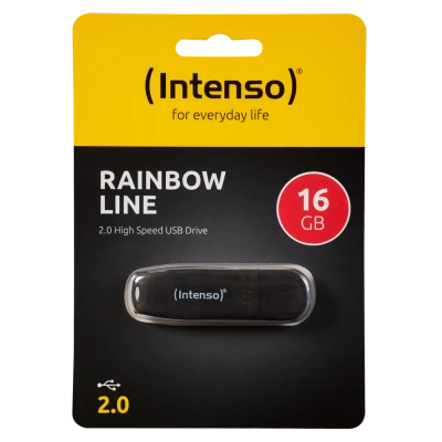 (Intenso) USB Flash drive 16GB Hi-Speed USB 2.0, Rainbow Line, CRNI - USB2.0-16GB/Rainbow