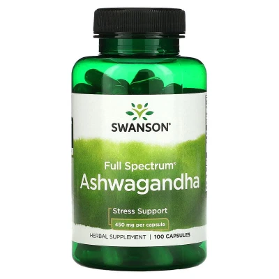 SWANSON Ashwagandha kapsule 450g, 100 cps