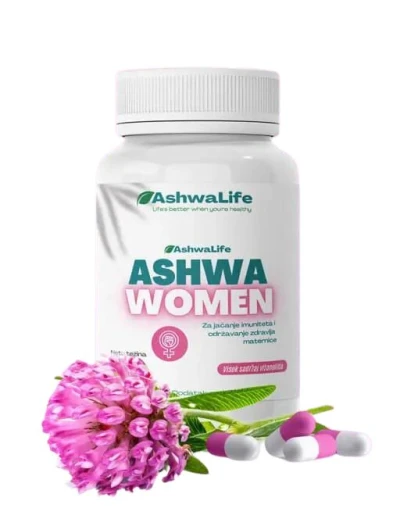 AshwaLife AshwaWomen (Ašvaganda za žene) kapsule 90 cps