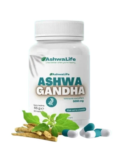AshwaLife Ashwagandha kapsule 90 cps