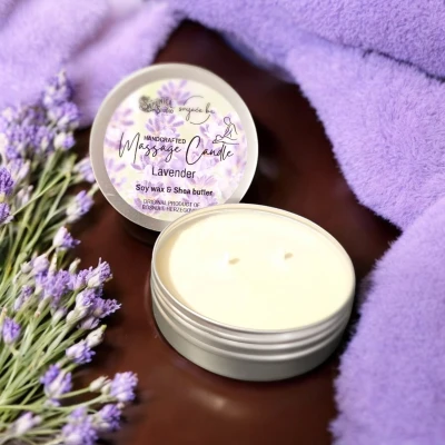 Masažna svijeća lavanda
