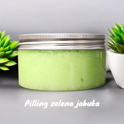 Body Scrub - Green Apple 250 grama