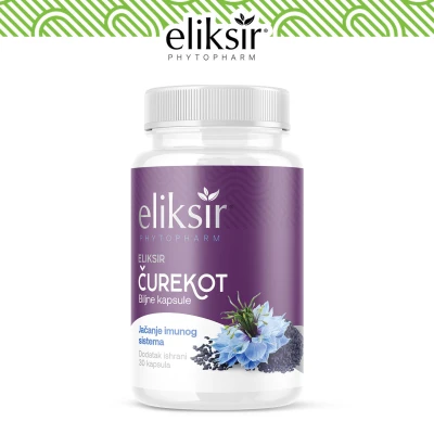 Eliksir Ćurekot kapsule 30 cps