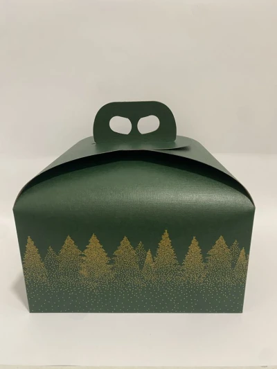 Kutija za torte i kolace 24,5x24,5x13 cm  1000 g. 1 kom