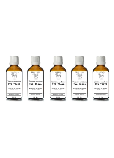 Tinktura od ive trave /Teucrium montanum/ 50 ml - 5 komada Macerat sa maslinovim uljem