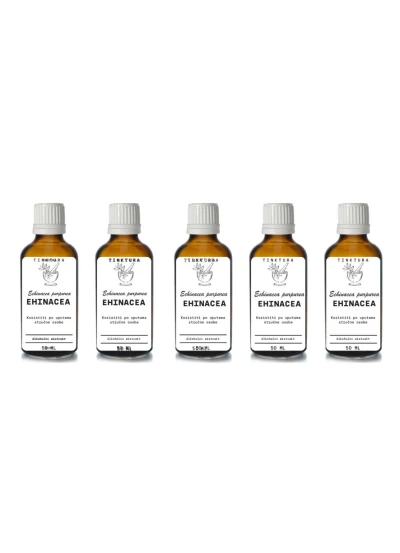 Tinktura od ehinacee /Echinacea purpurea/ 50 ml - 5 komada Macerat sa maslinovim uljem
