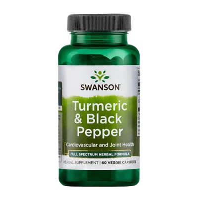 Swanson turmenic i black pepper 60 cps