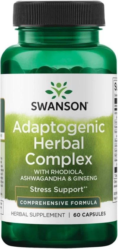 Swanson adaptogenetic herbal complex 60 cps.