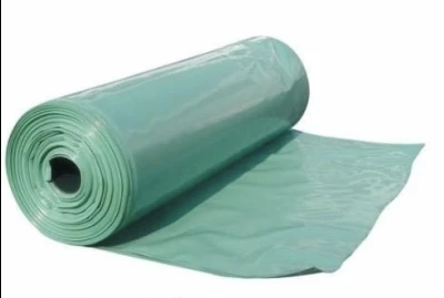 LDPE pokrivna folija  4000x0,15 zelena  50 kg rola