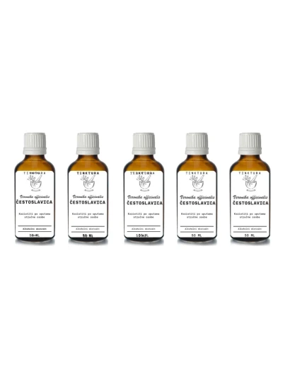 Tinktura od čestoslavice /Veronika officinalis/ 50 ml - 5 komada Glicerinska tinktura