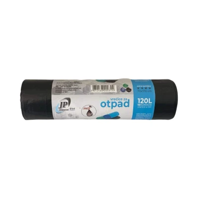 Vrece za smece   crne 120L  10 kom / rola