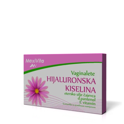 MaxiVita vaginalete sa hijaluronskom kiselinom 5 kom