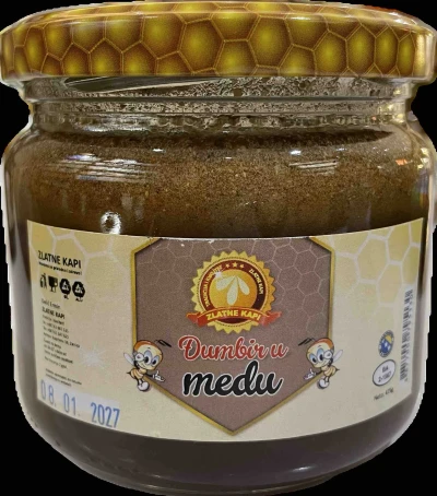Zlatne kapi Đumbir u medu 475g
