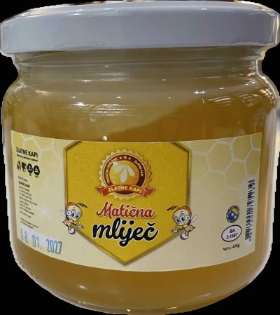 Zlatne kapi Matična mliječ u medu 475g