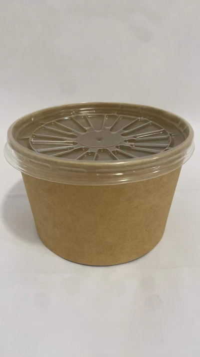 Posuda za toplu hranu sa poklopcem  16oz/450 ml  25 kom / paket