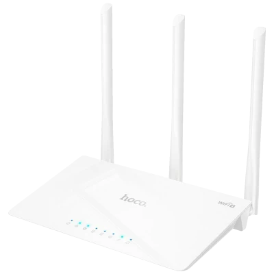 hoco. Wireless N Router, 3 porta, 300 Mbps, 3 x 5 dBi antena - HI30
