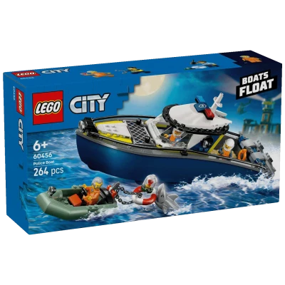 Lego Policijska Potjera Brodom,  LEGO City