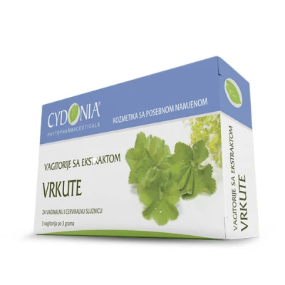 CYDONIA Vagitorije sa ekstraktom vrkute 5 kom