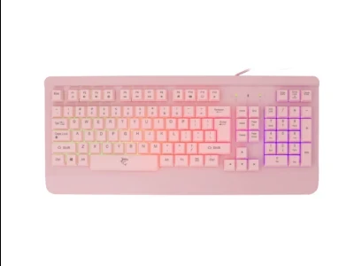 pink gaming tastatura