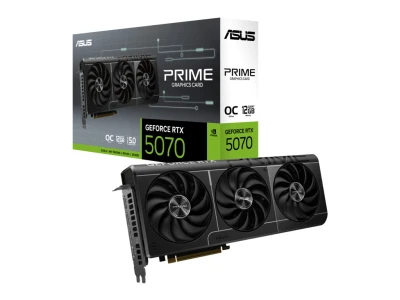ASUS VGA PRIME-RTX5070-O12G12GB GDDR7, 192-bit,3x DP, 1x HDMI