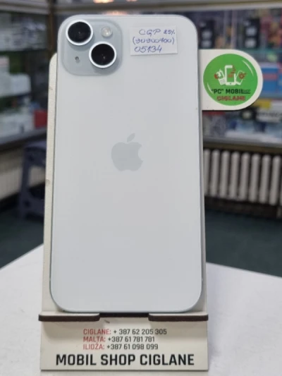APPLE IPHONE 15 PLUS 128GB 85% BLUE AKCIJAAA