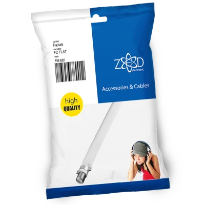 ZED electronic Antenski flat kabl sa F-konektorima - FC FLAT