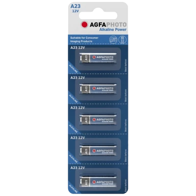 Agfa Baterija alkalna, LR23A, 12V, blister pak. 5 kom - A23 LR23A B5