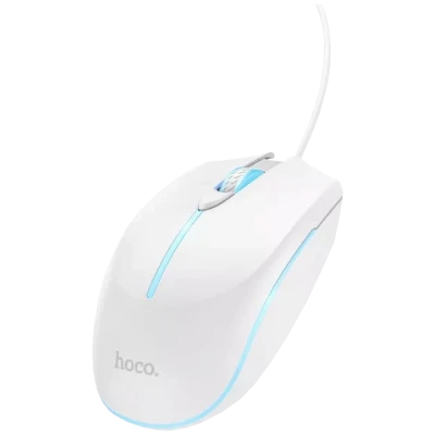 hoco. Miš optički, gaming, 2400 dpi, USB - GM37 Wonderful White