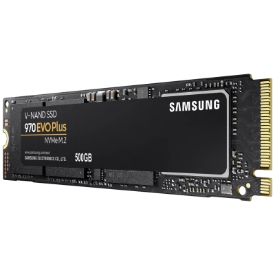 Samsung SSD Disk, 500GB, M.2 NVMe PCIe 3.0, 970 EVO Plus - MZ-V7S500BW