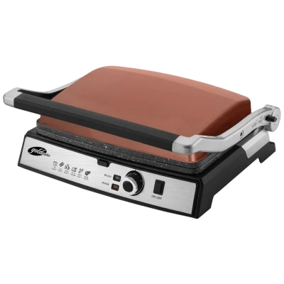 Goldmaster Grill kontaktni, granitni premaz, otvaranja za 180°, 2000W - GM-7450G Tostmix - Gold