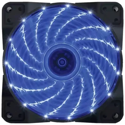 Zeus Ventilator za kućište, 120 mm, Blue LED - Case Cooler 120x120 Blue