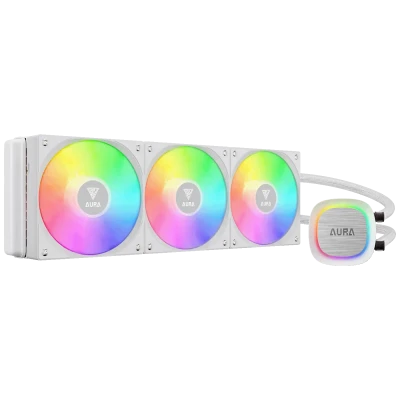 Gamdias Vodeno hlađenje za CPU, RGB - Gamdias Aura GL360 WH V2