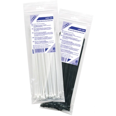 USE Plastične vezice 2,5mm x 100mm, pakiranje 50 kom. crne - CT 100/2.5B