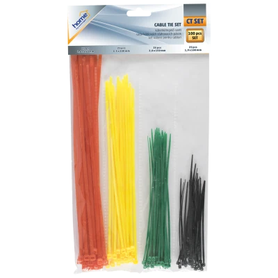 home Plastične vezice, set, 100 kom - CT SET