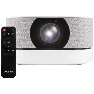 Overmax Projektor, LED, 1080p, 3000 lm,  Power Bank, Bluetooth, WiFi - OV-Multipic 4.5