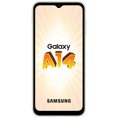 Samsung Smartphone 6.6", Octa Core 2.0GHz, RAM 4GB, 50 Mpixel - Galaxy A14 4GB/128GB Green