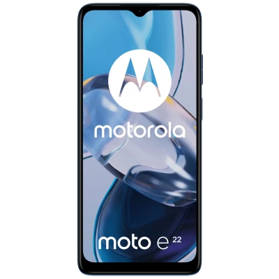 Motorola Smartphone 6.5", DualSIM,Octa Core 2.3GHz,RAM 4GB,16Mpixel - E22 4GB/64GB Crystal Blue EU