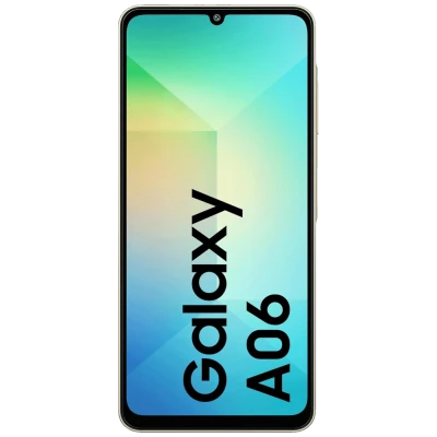 Samsung Smartphone 6.7", Octa Core 2.0GHz, RAM 6GB, 50Mpixel - Galaxy A06 6GB/128GB Gold