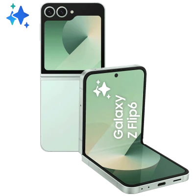 Samsung Smartphone 6.7/3.4", 5G, 8-Core 3.39GHz, RAM 12GB, 50Mpixel - Galaxy Z Flip 6 5G 12/256GB Green