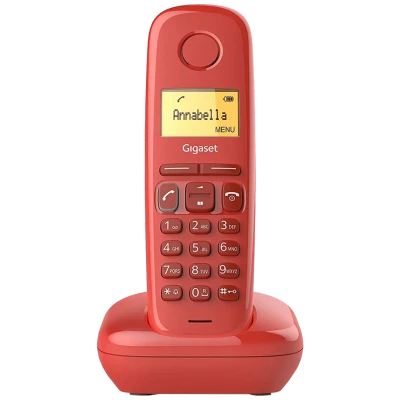 Gigaset Telefon bežični, LCD display - A170 Red